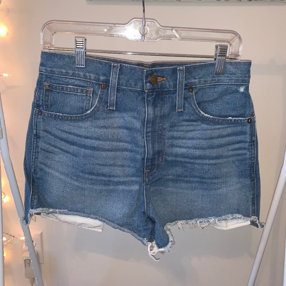 Madewell The Perfect Jean Short: Step-Hem Edition - Picture 1 of 6